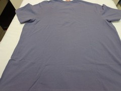 Eddie Bauer Men’s Short Sleeve Soft Henley Purple Size XL NEW