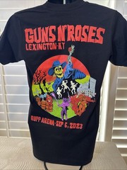 Official Guns N Roses 9/6/23 Lexington KY Event Shirt Size Medium New