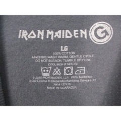 Iron Maiden Las Vegas Eddie Casino Poker Black T-Shirt Mens Large 2023 Licensed