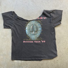 Vtg 1999 Journey “Summer Tour” Concert T-Shirt Men’s Large Rock Chopped