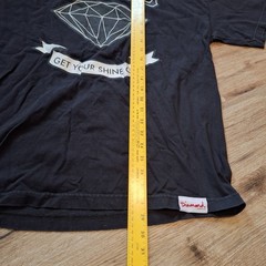 Diamond Supply Co. Men’s Size XL Black White Logo Cotton Graphic T-Shirt