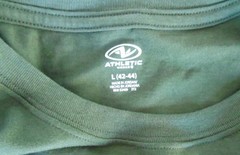 New With Tags Men L ( 42 – 44 ) Smoky Olive Green Short Sleeve T-Shirt No Pocket