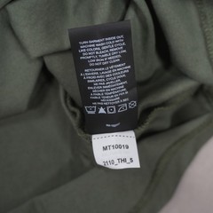 CUTS Curve Hem T Shirt 100% Pima Cotton Mens Large Capers Green NWOT