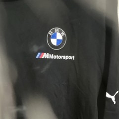 PUMA BMW M Motorsport Black Graphic Logo Men’s 2XL Crew Neck T-Shirt