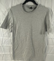 Anvil Lightweight Crew Neck SS T Shirt Gray Small New