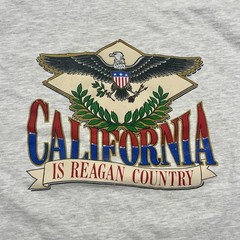 VTG 90s Ronald Reagan California Sz Large Republican America Politics USA Tshirt