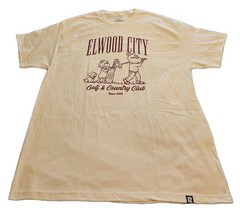 Retrokid Arthur Elwood City County Club Cream Graphic Print T-Shirt Size XL NWOT