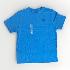 The North Face Men’s Tri-Blend Tee, Shady Blue/White Heather/Jet Large *NEW*
