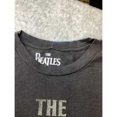 The Beatles 1965 American Tour Rubber Soul Graphic Tee Mens Large Black Soot NEW