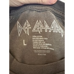 Def Leppard Graphic ‘Adrenalize’ Print Tee Shirt Size Large New without tags