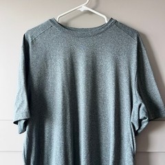 REI Co-op T-Shirt Mens Large Green Short Sleeve Active Performance Tee Crew Neck