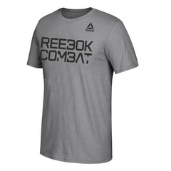 Reebok Combat Men’s Grey Short Sleeve Graphic T-Shirt