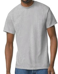 New Men’s 12 DryBlend 50/50 Cotton/Poly T-Shirt Blank Solid Short Sleeve Tee 2XL