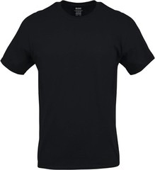 Gildan Men’s Crew T-Shirts, Multipack, Style G1100 X-Large, Black (6-pack)