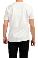 Versace Men’s White Short Sleeve White Medusa Logo Print T-Shirt US 2XL IT 56