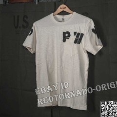 Bronson WW2 PW Pocket T-Shirt Vintage Prison Style Men T-Shirts Natural Tee USN