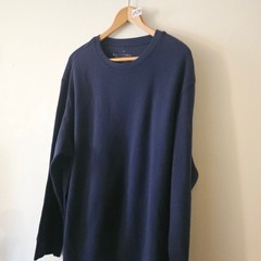 3 Waffle Knit Long Sleeve Thermal Crewneck Shirts