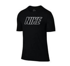 Nike Men’s Short Sleeve Running T Shirt Cotton Small Black BV0625 size XL