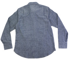 Lee 101 ’50s Western Shirt Men’s Size M Kaihara Japanese Selvedge Denim 7 oz.