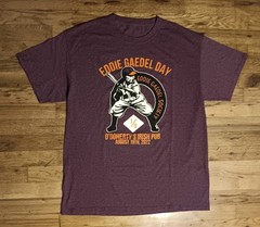 St Louis Browns Eddie Gaedel t-shirt XL NEW Baseball History Baltimore Orioles