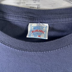 Paris France Shirt Souvenir Blue Label Blue Graphic Tee Size XL