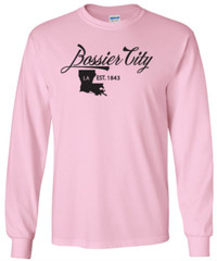 Bossier City Louisiana T-Shirt Long Sleeve Graphic tee