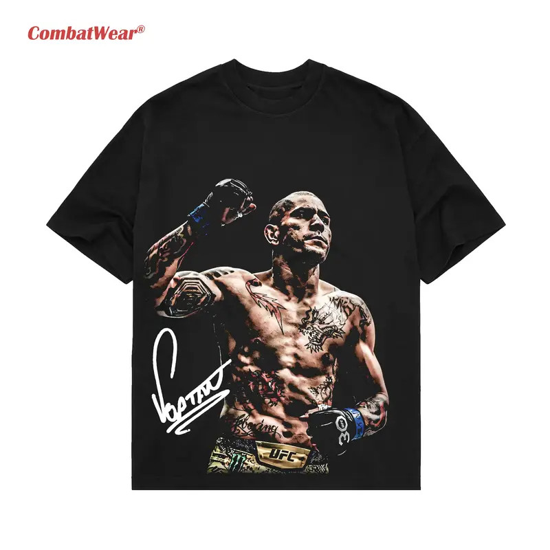 COMBATWEAR Alex Pereira 2.0 UFC MMA Graphic T-Shirt 2026 Sports Fan Streetwear