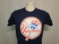 New York NY Yankees Adult Small Blue TShirt