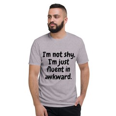 Funny socially awkward Short-Sleeve T-Shirt