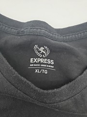 Express T-Shirt Men XL Black Graphic Tee.#44935