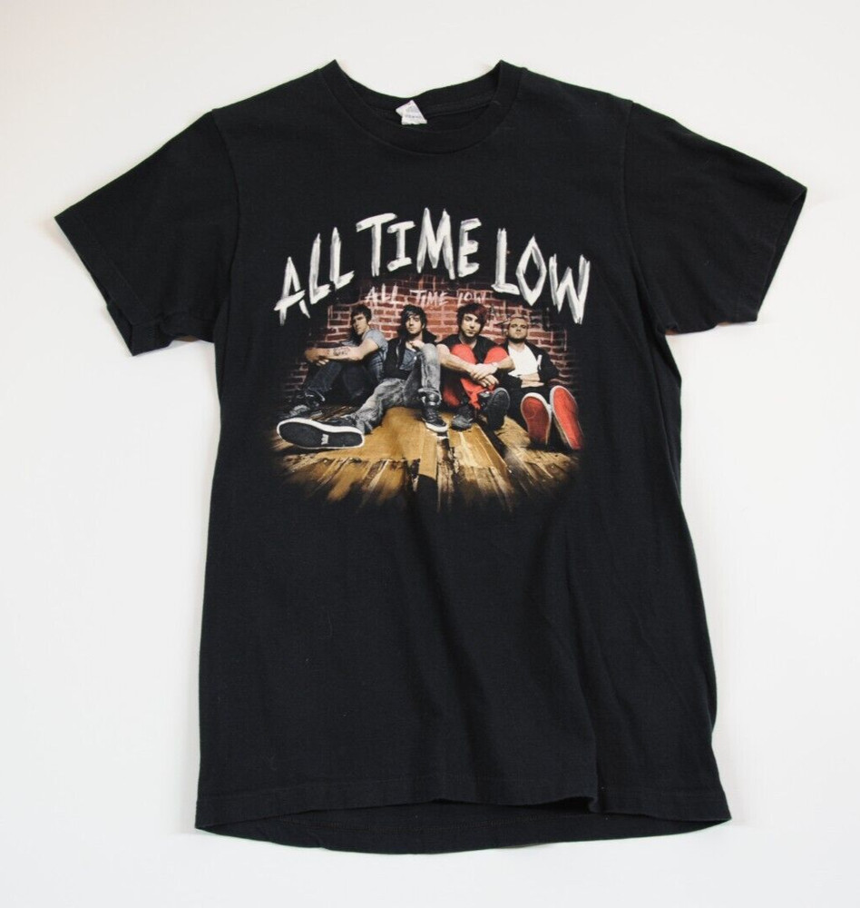 ALL TIME LOW Gimme Summer Ya Love Tour 2011 Pop Punk Tour Shirt SZ slim small