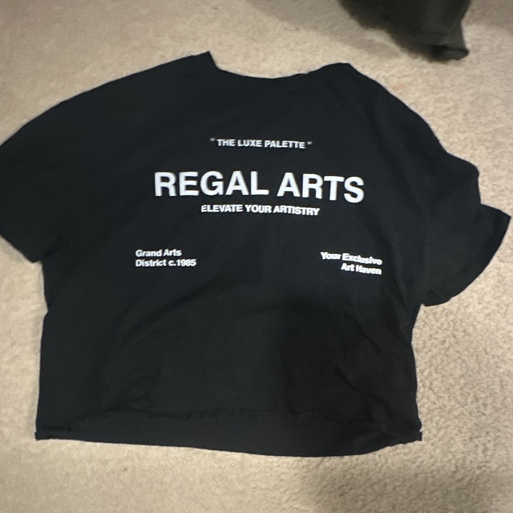 PacSun Regal Arts “The Luxe Palette” Black Graphic Print Jersey Tee Men’s L