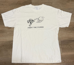 Y2k Halo 2 Bungie Master chief Fight the Flood Katrina charity T shirt size L