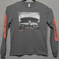 Bruce Springsteen E Street Band 2023 Tour XL Gray LS Tee Shirt 21″ W X 29.5″ L