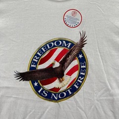 NEW Marines Shirt Mens Large White Short Sleeve Cotton American Military USA