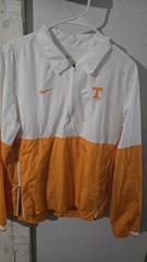 Tennessee Volunteers Unisex Fleece Pullover 1/4 Zip Orange, Size small