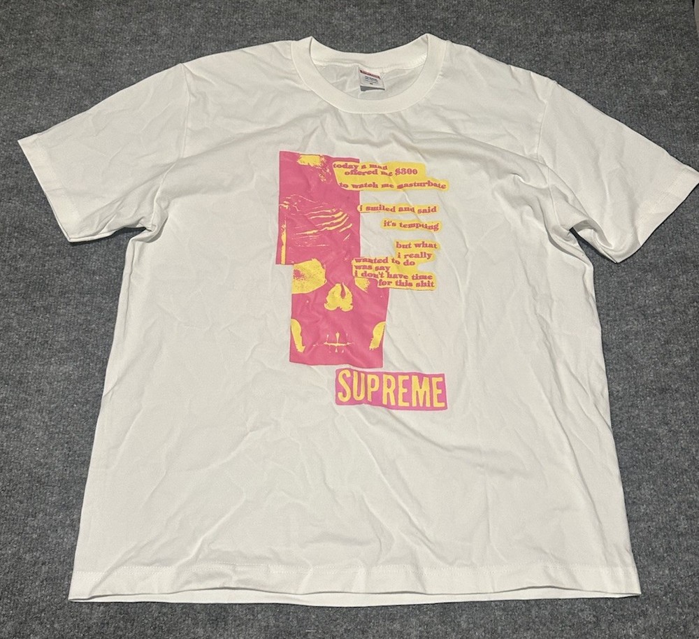 Supreme SS25 (2025) ANATOMY Pre-Shrunk 100% Cotton Tee Shirt Sz Medium (131)