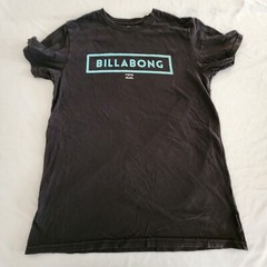 Billabong The Core Tee Black Short Sleeve Cotton Logo T-Shirt Men’s S