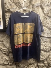 Rare Gorillaz Plastic Beach Tee 2010 SIZE XL