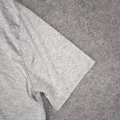 Under Armour Mens Loose Fit HeatGear Heathered Gray Short Sleeve T-Shirt Size M