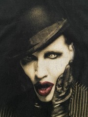 2003 Marilyn Manson Golden Age Of The Grotesque Tour Vintage T-Shirt | Size M