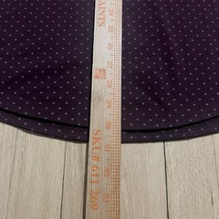 BYLT Drop Cut SS Lux T Shirt Mens Large Purple Polka Dot Stretch Performance