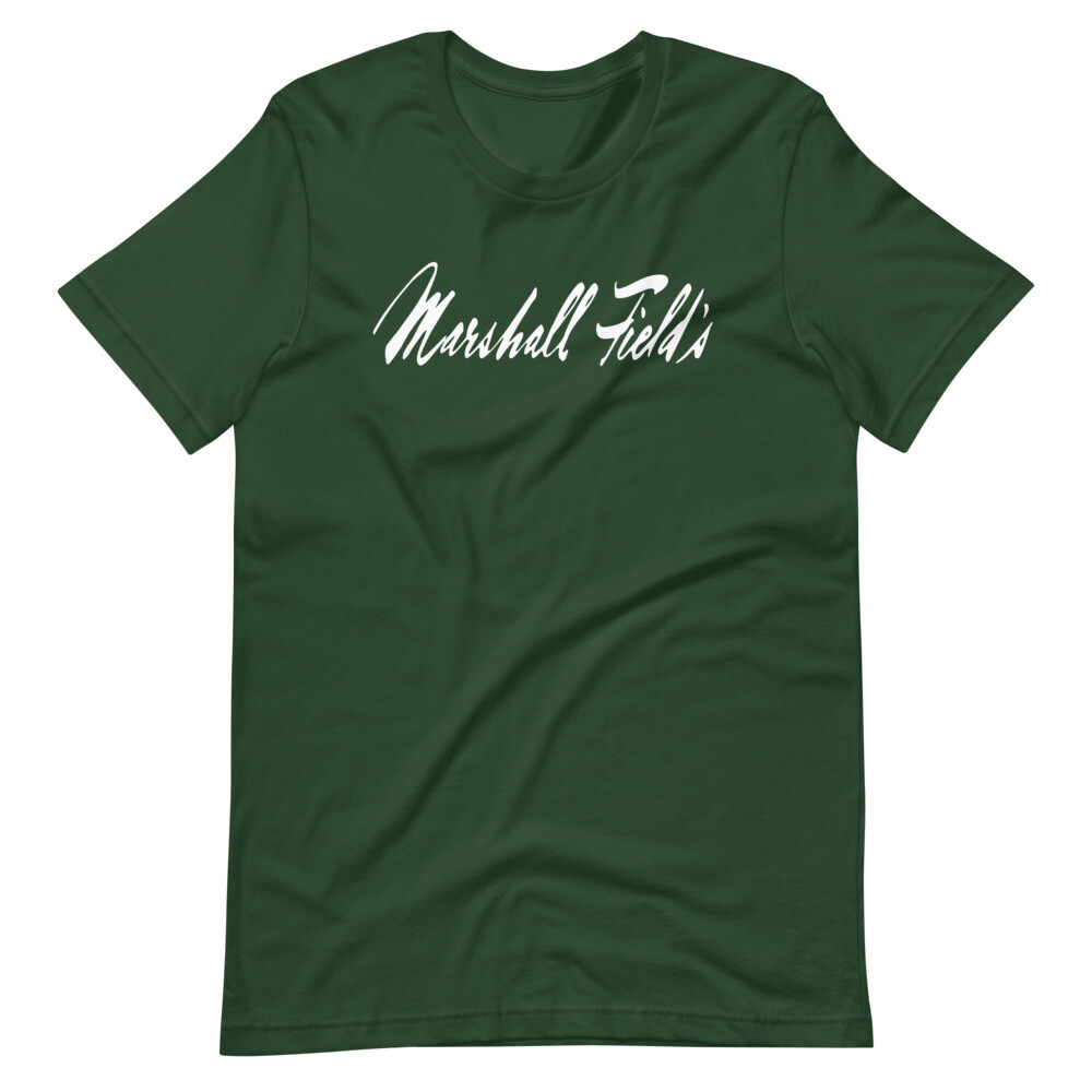 MARSHALL FIELDS Department Store Tee Shirt Short-Sleeve Unisex T-Shirt