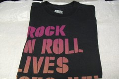 Men’s Vintage 1979 Mossimo Rock & Roll Short Sleeve T-Shirt Black Med Athletic
