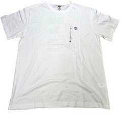 Timberland Rugged and Durable Graphic T-Shirt Men’s Size XL White Outdoors NWT