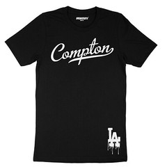 Compton West Coast Los Angeles LA California Graphic Hip Hop Men’s Tee