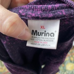 Vintage 1993 Murina Aztec Calendar Acid Wash Tie Dye Purple Graphic Tee Men’s XL