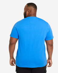 NWT Men’s Big & Tall NIKE Crew Neck Sportswear Training T-Shirt Royal Blue