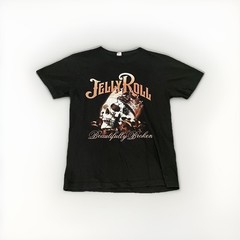 Jelly Roll Beautifully Broken Tour Skull Graphic Shirt