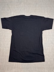 Adidas Originals T-Shirt Mens L Black Multicolor Trefoil Logo 100% Cotton